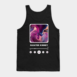 SLEATER KINNEY MUSIC PAD Tank Top